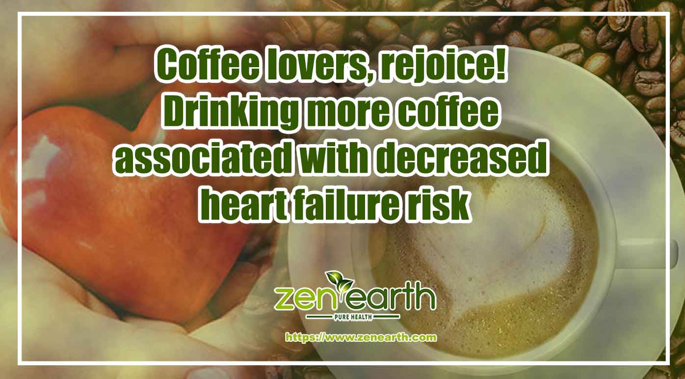 Coffee lovers, rejoice! Drinking more coffee associated with decreased heart failure risk