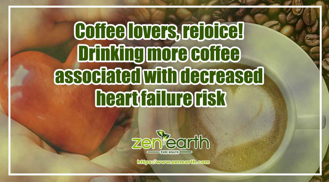 Coffee lovers, rejoice! Drinking more coffee associated with decreased heart failure risk