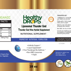Thunder God Label Design