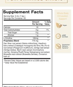 PerformanceCardio_SuppFacts